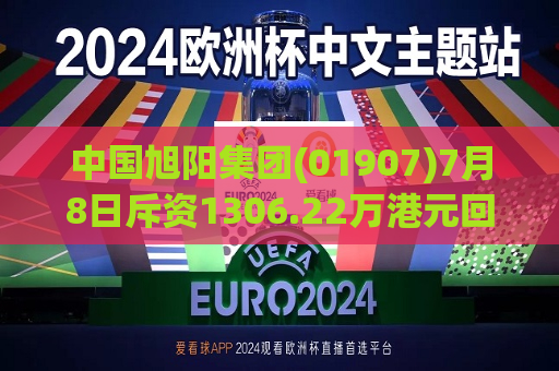 中国旭阳集团(01907)7月8日斥资1306.22万港元回购438万股  第1张