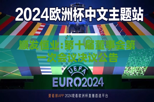 顺发恒业:第十届董事会之一次会议决议公告  第1张