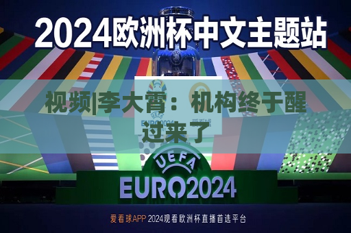 视频|李大霄：机构终于醒过来了  第1张