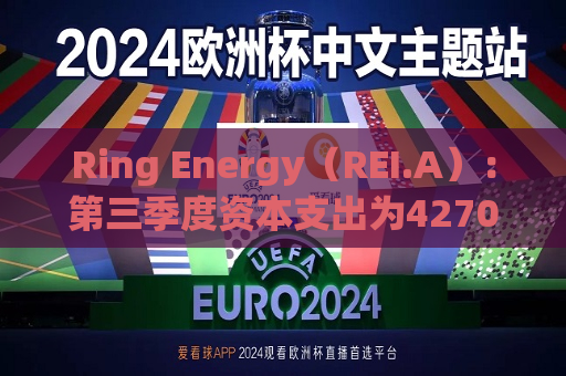Ring Energy（REI.A）：第三季度资本支出为4270万美元，预计全年资本支出在1.47亿至1.55亿美元之间  第1张