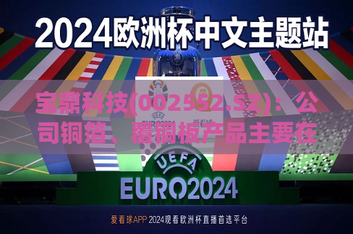 宝鼎科技(002552.SZ)：公司铜箔、覆铜板产品主要在国内销售