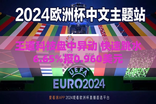 王道科技盘中异动 快速跳水6.65%报0.960美元  第1张