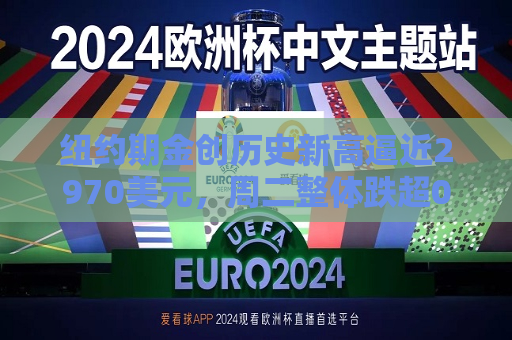 纽约期金创历史新高逼近2970美元，周二整体跌超0.2%一度逼近2900美元关口  第1张