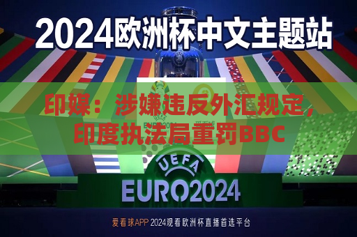 印媒：涉嫌违反外汇规定，印度执法局重罚BBC  第1张
