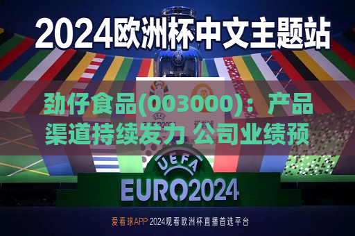 劲仔食品(003000):产品渠道持续发力 公司业绩预告亮眼 第1张 劲仔食品(003000):产品渠道持续发力 公司业绩预告亮眼 第1张