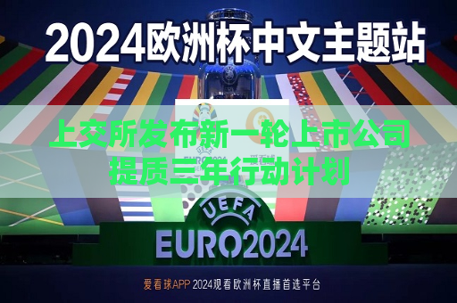 上交所发布新一轮上市公司提质三年行动计划  第1张