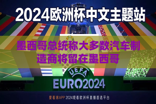墨西哥总统称大多数汽车制造商将留在墨西哥  第1张