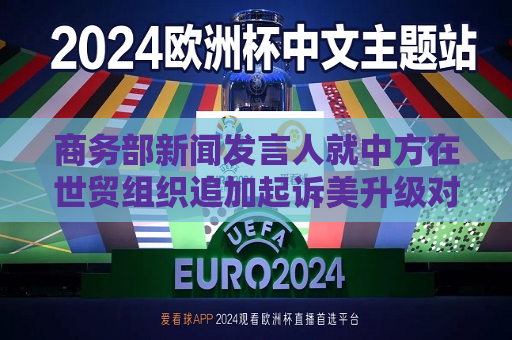 商务部新闻发言人就中方在世贸组织追加起诉美升级对华关税措施答记者问  第1张