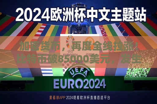 加密货币，再度全线拉涨！比特币破85000美元，发生了什么？  第1张