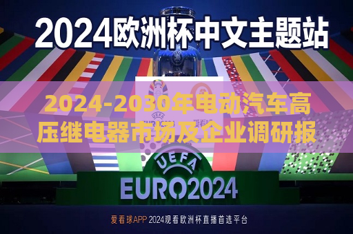 2024-2030年电动汽车高压继电器市场及企业调研报告