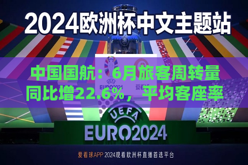 中国国航：6月旅客周转量同比增22.6%，平均客座率达80.0%  第1张