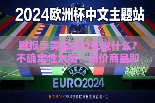 财报季美企CEO在说什么？不确定性太高、高价商品即将涨价、旅游业更先受冲击