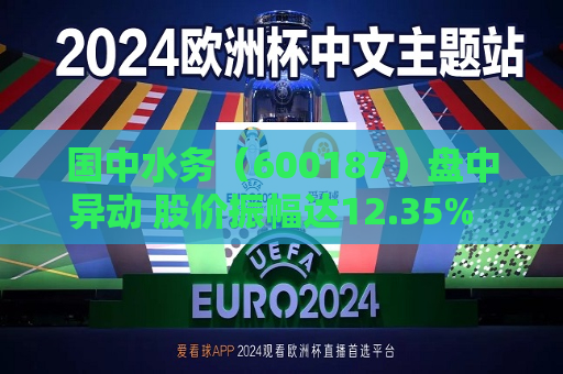 国中水务（600187）盘中异动 股价振幅达12.35%  上涨9.56%（07-29） 第1张