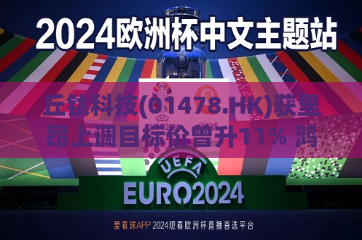 丘钛科技(01478.HK)获里昂上调目标价曾升11% 鸿腾(06088.HK)绩后偏软