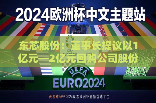 东芯股份：董事长提议以1亿元―2亿元回购公司股份  第1张