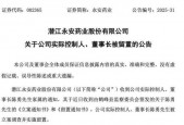 A股上市药企永安药业实控人突遭留置，股价7天5个涨停板后为何急转直下