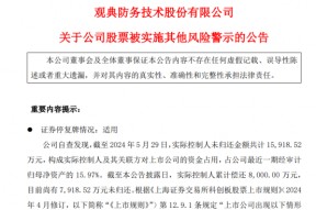 这家科创板公司被ST！实控人资金占用未按期归还