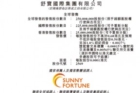 舒宝国际招股，来自福建泉州，3月27日香港上市，颜培坤为控股股东