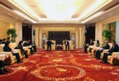 进出口银行董事长陈怀宇与重庆市常务副市长陈新武举行会谈