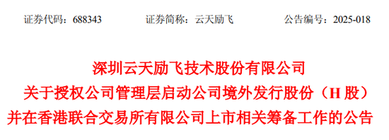 云天励飞，宣布赴香港IPO  第2张
